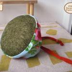 Reversible drawstring pouch..