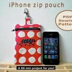 Iphone Zip Pouch - Pdf Bag..