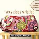Sexy Zippy Wristlet - PDF B..