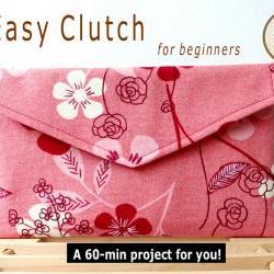 Easy Clutch - pdf sewing pattern